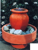 Large Alibaba Pot (upright) in Round Bowl Garden Fountain