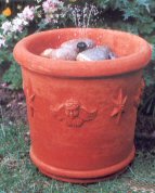 Oriental Fountain Pot with Spray